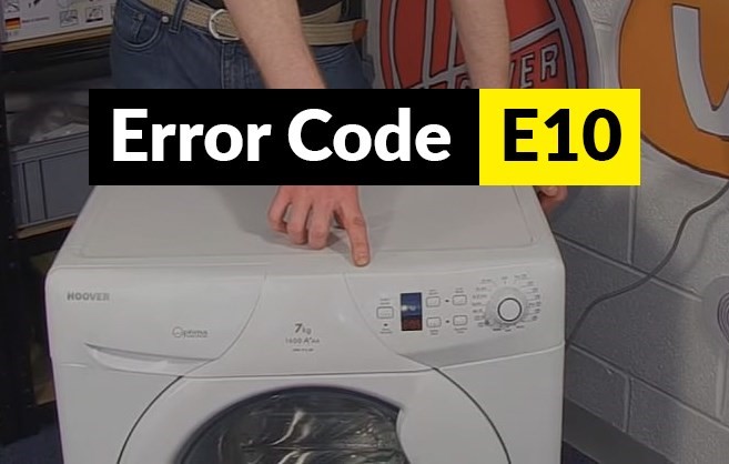 کد خطای E10 در لباسشویی هاردستون