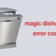 کدهای خطای ماشین ظرفشویی مجیک