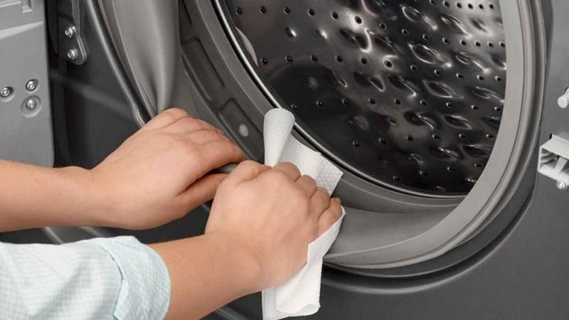 تمیز کردن ماشین لباسشویی با روش خانگی