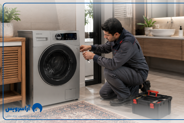تعمیر ماشین لباسشویی دوو