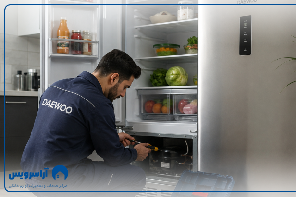 تعمیر یخچال فریزر دوو