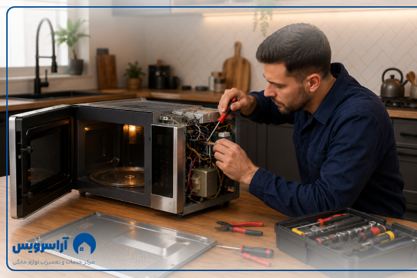 تعمیر مایکروفر جنرال الکتریک