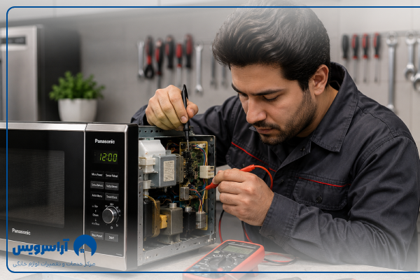 تعمیر مایکروفر پاناسونیک